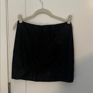 Free People Elegant Black Skirt